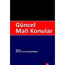 GÜNCEL MALI KONULAR - NIHAT EDİZDOĞAN
