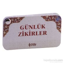 GÜNLÜK ZIKIRLER (KARTELA) - ENSAR ARSLAN