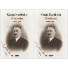 GÜNLÜKLER (1906-1948) (KUTU İÇİNDE İKİ CILT) - KÂZIM KARABEKIR
