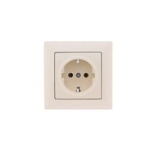 Günsan Elektrik 01281200-100115 Visage Krem Topraklı Priz