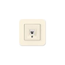 Günsan Elektrik 01371200-100121 Radius İkili Nümeris Krem Telefon Priz