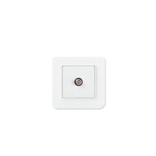 Günsan Elektrik 01379300-100172 Radius Tekli F Konnektörlü Fildişi Beyazı Uydu Priz