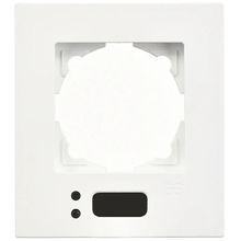 Günsan Elektrik 01409306-000140 Eqona Pratik Saat Derece Fildişi Beyazı Çerçeve