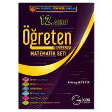 Gür Yayınları Öğreten 12. Sınıf Master Matematik Seti