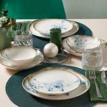 Güral 578 Roden Asimetrik Bone 6 Kişilik 24 Parça Yemek Takımı