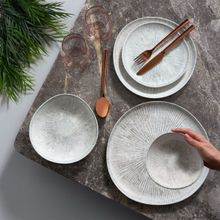 Güral Porselen 1401 Roden 24 Parça 6 Kişilik Yemek Takımı