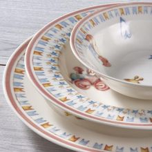 Güral Porselen 2946 Renkli Eda 3 Parça Bone Mama Takımı
