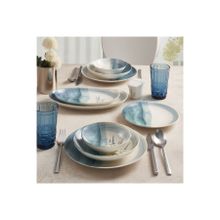 Güral Porselen 2984 Camelia Mat Bone 30 Parça 6 Kişilik Yemek Takımı