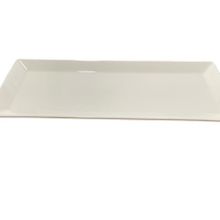 Güral Porselen 34 cm Krem Düz Tabak