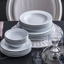 Güral Porselen Alfa 12 Kişilik 60 Parça Yemek Takımı