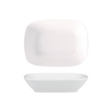 Güral Porselen Ent Otel 17 cm Tekli Kare Kayık Tabak