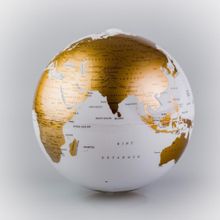 Gürbüz 42155 15 cm Altın-Gold Dönen Küre