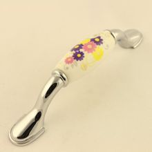 Gürçay Çiğdem 96 mm Krom Porselen Kulp
