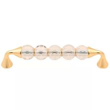 Gürçay İris Kristal 2x128 mm Altın Kulp