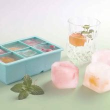 Gurme Chef Çok Amaçlı Silikon 6lı Buz Kalıbı, Yeşil