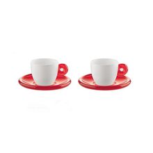 Guzzini Kırmızı 2'li Espresso Fincanı