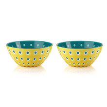 Guzzini Le Murrıne Sarı Mavi 12 cm 2'li Kase