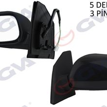 Gva 1071122 Corolla 02 Elektrikli Konveks Sol Dış Dikiz Aynası