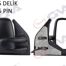 Gva 1075505 Transporter T4 96 Elektrik Isıtmalı Konveks Sağ Dış Dikiz Aynası