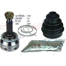 Gva 4491020K Hyundai İ-20 1.4CRDİ 08-15 90HP Absli 48 Diş 25X24x52.6 cm 158 mm Dış Aks Kafası