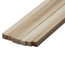 Gvn Art Ihlamur Kare Çıta 6 mm 50 cm 10 Adet Maket