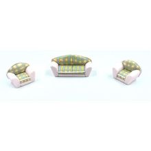 Gvn Art N:Sf-185 Koltuk Takımı 1:50 3 Parça Maket