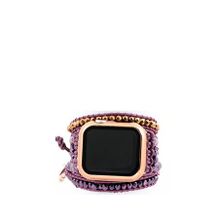 Gwelry Emily Wrap 38/41 mm Apple Watch Uyumlu Mor Kadın Akıllı Saat Kordon