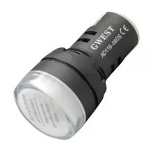 Gwest 22-24V-B 24V 22 mm Beyaz Led'li Sinyal Lambası