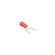 Gwest 3104 M6 Kırmızı 0.50-1.50 mm² Çatal Tip İzoleli Kablo Ucu