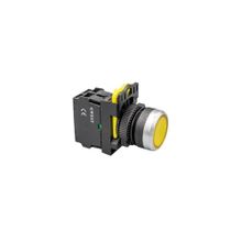 Gwest 6023 Sarı Led 1 NA 24 V AC/DC Işıklı Yaylı Buton