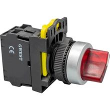 Gwest A5-01XD-110 10 Adet Kırmızı Led Işıklı Buton