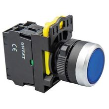 Gwest A5-21D 10 Adet Mavi Led Işıklı Start Buton
