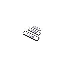Gwest GPET-2 17x50 mm 50 Adet Pano Etiket Taşıyıcı