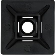 Gwest HW-4AB 28x28 100 Adet Siyah Yapışkanlı Kroşeler