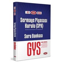 Gys Sermaye Piyasası Kurulu Soru Bankası - Data Yayınları