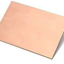 Habotest 20x30 cm Tek Taraflı Deliksiz Bakır Plaket