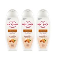 Hacı Şakir 2'si 1 Arada Badem Sütü 3x500 ml Şampuan
