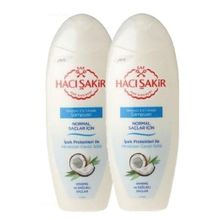 Hacı Şakir 2x500 ml Hindistan Cevizi Sütü Şampuan