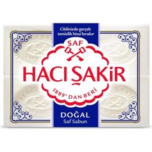 Hacı Şakir Doğal Geleneksel 4 Adet Beyaz Sabun