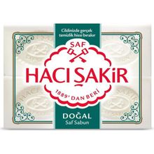 Hacı Şakir Doğal Geleneksel 4x200 gr Beyaz Sabun