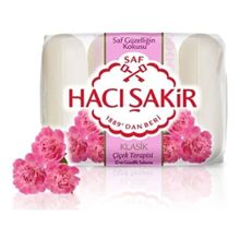 Hacı Şakir Klasik Çiçek Terapisi 4x70 gr 8'li Güzellik Sabunu
