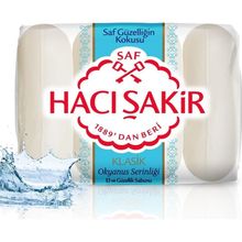 Hacı Şakir Klasik Okyanus Serinliği 4x70 gr Güzellik Sabunu