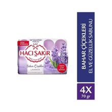 Hacı Şakir Lavanta 4x70 gr 2 Adet Güzellik Sabunu