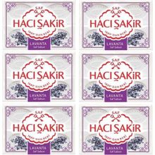 Hacı Şakir Lavanta 6x600 gr Sabun