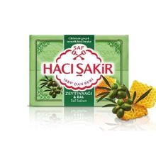 Hacı Şakir Zeytinyağı-Bal 4x600 gr 15'li Kalıp Sabun