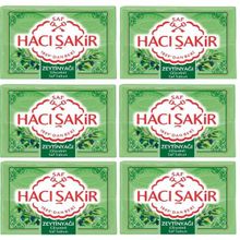 Hacı Şakir Zeytinyağı Bal 6x600 gr Banyo Sabunu