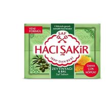 Hacı Şakir Zeytinyağı ve Bal 4x150 gr Saf Kalıp El Sabunu