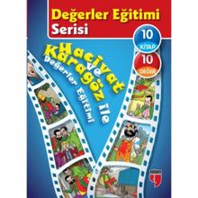 Hacivat ve Karagözle ile Değerler Eğitimi 10 Kitap Takım - Elif Akardaş