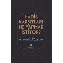 Hadis Karşıtları Ne Yapmak İstiyor? / Mehmet Yaşar Kandemir