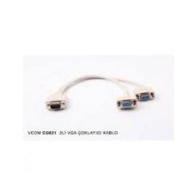 Hadron HD4026-4325 VGA 2'li Çoklayıcı Kablo